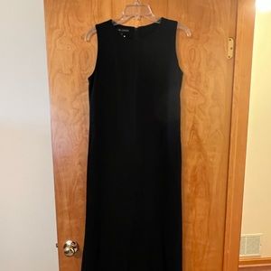 Ralph Lauren Black Dress A-Line Viscose Wool Blend Career Party NWT Size 12 $498